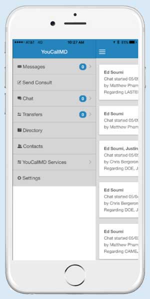 HIPPA smartphone app and medical answering service HIPPA smartphone app and medical answering service