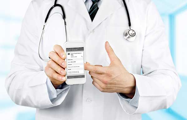 Smartphone App for Doctors and Hospitals Smartphone App for Doctors and Hospitals